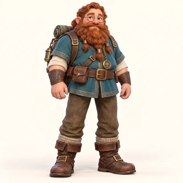 Explore character proportions — edited result